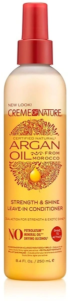 Creme of Nature Argan Oil Leave In Conditioner, 8.45 Fl Oz, Detangling Formula