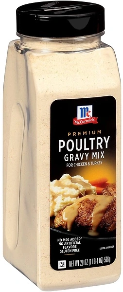 McCormick Premium Poultry Gravy Mix, 20 oz