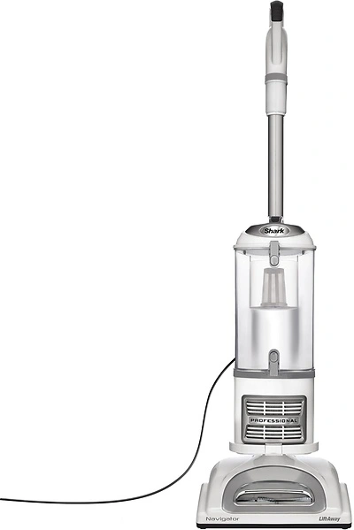 Shark Navigator Lift-Away Vacuum, HEPA Filter, Pet Hair Tool, White/Silver NV356E