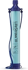 LifeStraw Personal Water Filter for Hiking, Camping, Travel, Emergency Prep, Blue