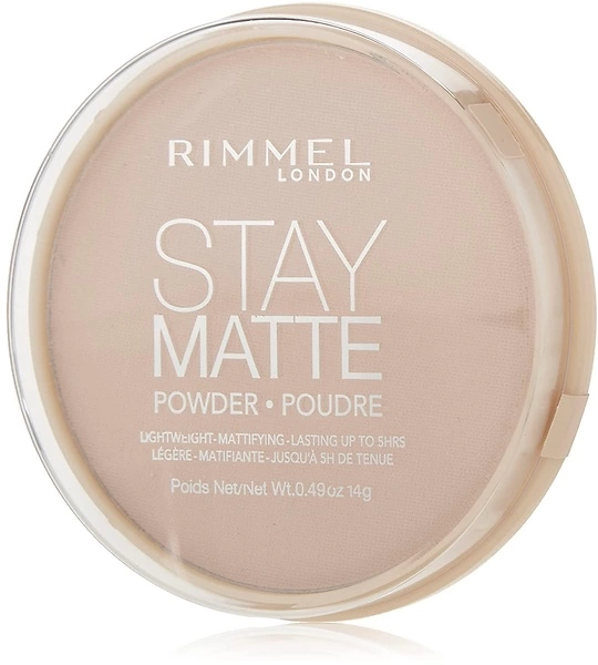 Rimmel London Stay Matte Pressed Powder - 003 Natural, 0.49oz