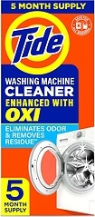 Tide Washing Machine Cleaner with Oxi for Front and Top Loaders, 5 Month Supply