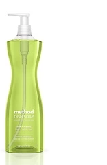 Method Dish Soap, Lime + Sea Salt, Biodegradable Formula, Tough on Grease, 18 Fl Oz