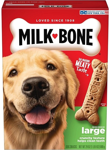 Milk-Bone Original Dog Treats for Large Dogs, 24 Ounce, Crunchy Biscuit