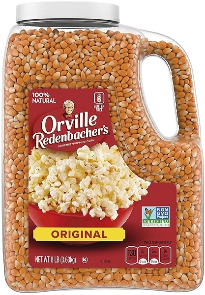 Orville Redenbacher's Original Gourmet Popping Corn Kernels, 8 lb.