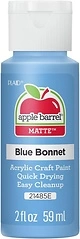 Apple Barrel Acrylic Paint in Assorted Colors (2 oz), 21485, Blue Bonnet