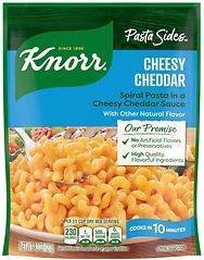 Knorr Pasta Sides Cheesy Cheddar Rotini, 4.3 oz, Quick Pasta Side Dish