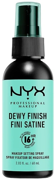 NYX PROFESSIONAL MAKEUP Setting Spray - Dewy Finish, Long-Lasting Face Mist