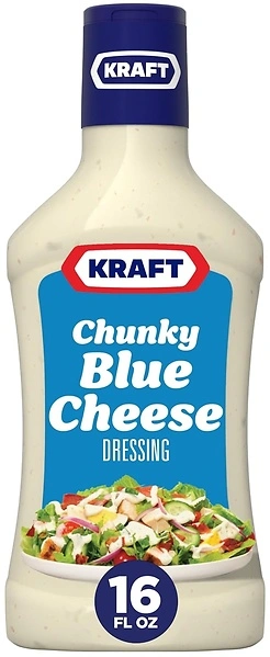 Kraft Chunky Blue Cheese Dressing (16 fl oz Bottle)
