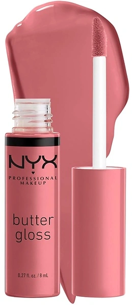 NYX PROFESSIONAL MAKEUP Butter Gloss, Non-Sticky Lip Gloss - Tiramisu (Brown)
