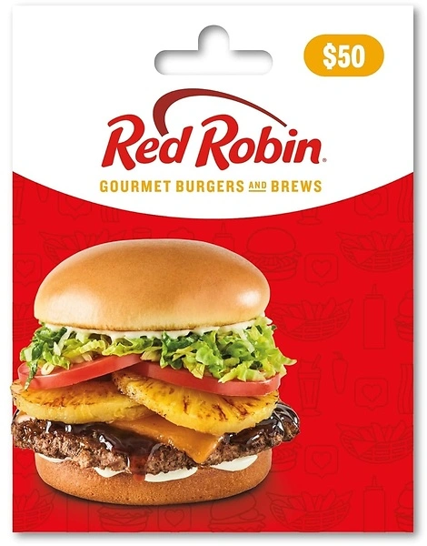 Red Robin Gift Card $50