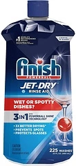 Finish Jet-Dry Liquid Rinse Aid, Dishwasher Rinse and Drying Agent, 23 fl oz