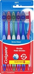 Colgate Extra Clean Toothbrush, Soft, Full Head (6 count)