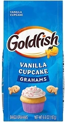 Goldfish Grahams Vanilla Cupcake Baked Grahams, 6.6 Oz Bag