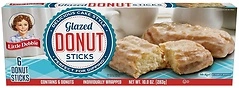 Little Debbie Donut Sticks 6 Individually Wrapped Snack Cakes, 10 OZ Box