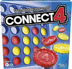 Hasbro Connect 4 Game, Classic Grid, 2 Players, Ages 6 and Up