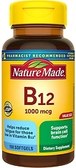 Nature Made Vitamin B12 1000 mcg, Dietary Supplement, 150 Softgels, 150 Day Supply