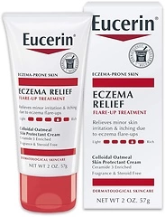 Eucerin Eczema Relief Flare-up Treatment, Immediate Relief for Eczema-Prone Skin, 2 oz. Tube