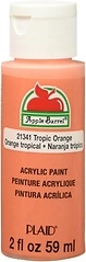 Apple Barrel Acrylic Paint in Assorted Colors (2 Ounce), E Matte Tropic Orange