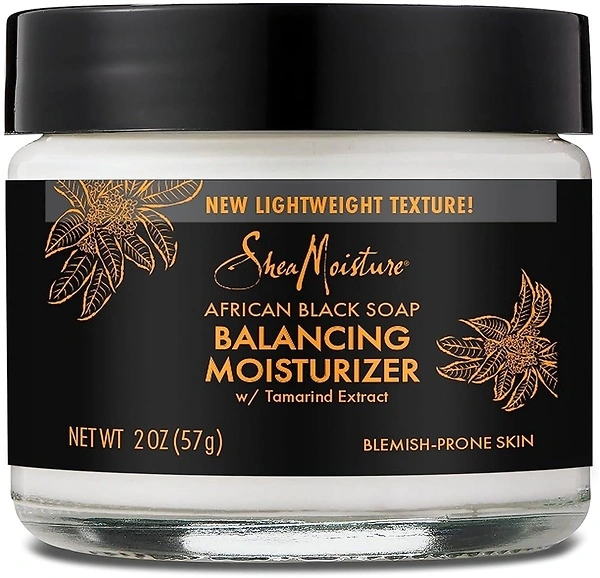 SheaMoisture Balancing Moisturizer for Dry Skin, African Black Soap, 2 oz