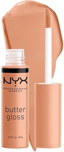 NYX PROFESSIONAL MAKEUP Butter Gloss, Non-Sticky Lip Gloss - Fortune Cookie (True Nude)