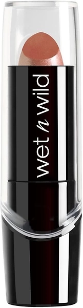 wet n wild Silk Finish Lipstick, Hydrating Buildable Lip Color With Vitamins A, E, Macadamia - Breeze