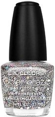 L.A. Colors Craze Nail Polish, Glitter Bomb, 0.44 Fl Oz