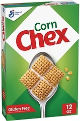 Corn Chex Gluten Free Breakfast Cereal, Made with Whole Grain, 12 oz