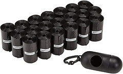Amazon Basics Dog Poop Bags with Dispenser, 300 Count, Leakproof, Unscented