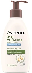Aveeno Sheer Hydration Daily Moisturizing Lotion, Fragrance-Free, 12 fl. oz