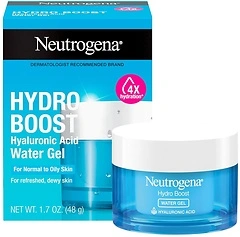 Neutrogena Hydro Boost Water Gel, Hyaluronic Acid Face Moisturizer, 1.7 fl. oz.