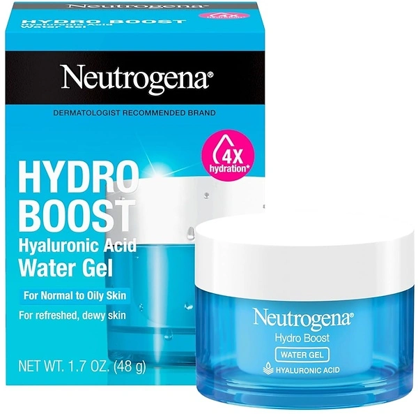 Neutrogena Hydro Boost Water Gel, Hyaluronic Acid Face Moisturizer, 1.7 fl. oz.