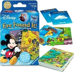 Ravensburger World of Disney Eye Found It Card Game - Family Fun, Disney Scenes, Skill-Building