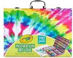 Crayola Inspiration Art Case - Tie-Dye (140ct), Art Set For Kids