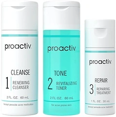 Proactiv Acne Treatment, Benzoyl Peroxide Face Wash, Spot Treatment, 30 Days