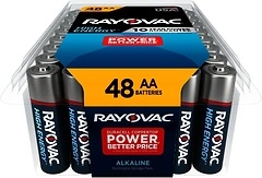 Rayovac AA Batteries, Alkaline Double A Batteries (48 Battery Count)