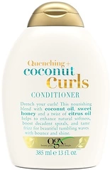 OGX Coconut Curls Curl-Defining Conditioner, 13oz with Coconut and Citrus Oil