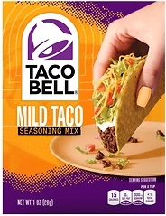 Taco Bell Mild Taco Seasoning Mix (1 oz Packet)