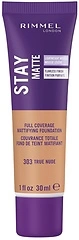Rimmel London Stay Matte Liquid Mousse - Foundation, 303 True Nude, Oil-Free, 1oz