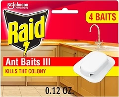 Raid Ant Killer Baits, Kills Colony, 4 Count