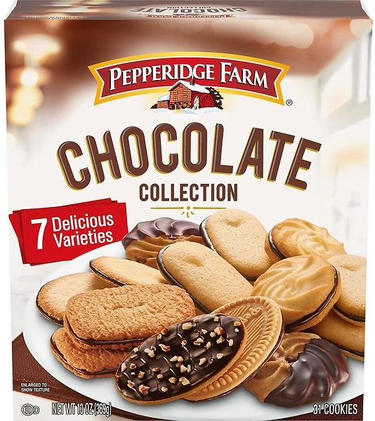 Pepperidge Farm Chocolate Collection, 7 Cookie Varieties, 13-oz Box