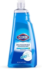 Clorox Ultra Concentrated Dishwashing Liquid Dish Soap with Oxi, Fresh Scent - Bleach Free Dish Washing Soap for Kitchen Dishes for Cleaning Grease, D...