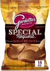 Gardetto's Snack Mix, Roasted Garlic Rye Chips, 14 oz