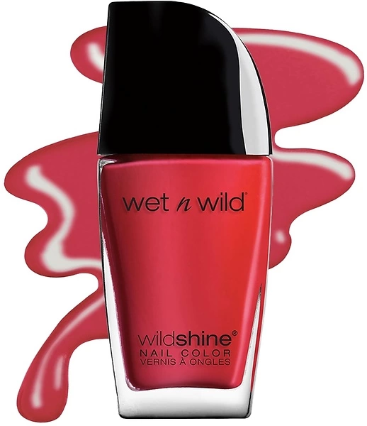 wet n wild Nail Polish Wild Shine, Red Red, Nail Color