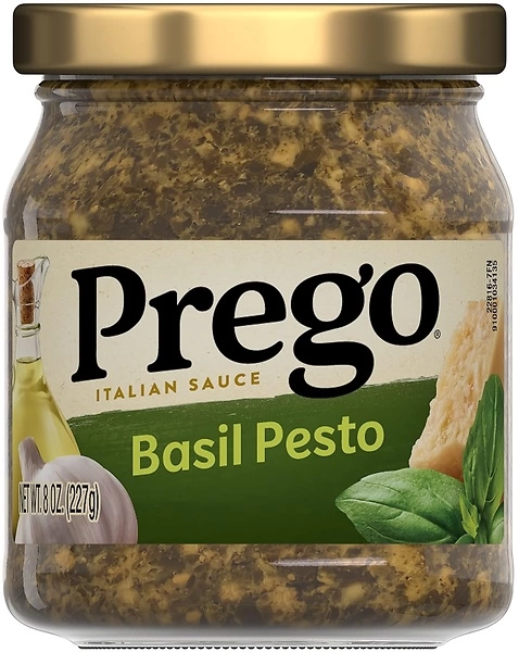 Prego Basil Pesto Sauce, 8 Oz Jar