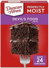 Duncan Hines Classic Cake Mix, Devils Food, 15.25 oz