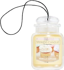 Yankee Candle Car Air Freshener, Vanilla Cupcake Scent, Neutralizes Odors