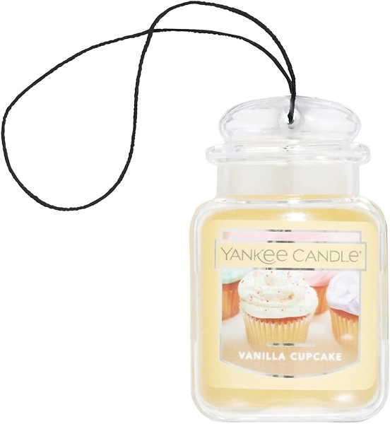 Yankee Candle Car Air Freshener, Vanilla Cupcake Scent, Neutralizes Odors