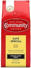 Community Coffee Cafe Special Blend, Medium Dark Roast Ground Coffee, 12 oz