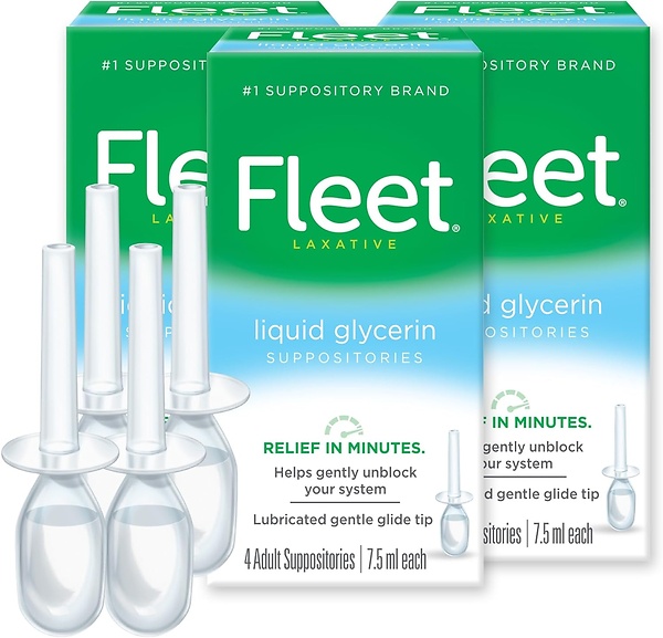 Amazon Deal on Fleet Liquid Glycerin Suppositories for Adult